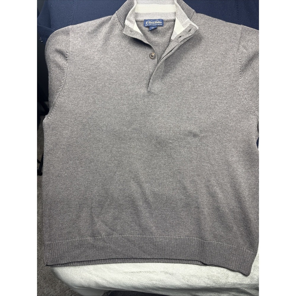 Brooks‎ Brothers Bundle 3 Pack Extra Fine Merino Wool Sweater Men XXL 1/4 & Zip - Picture 8 of 16